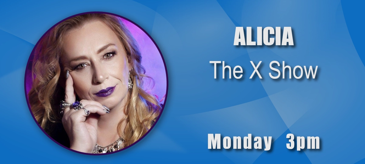 Alicia, host of The X Show on Sunbury Radio, Melbourne.
