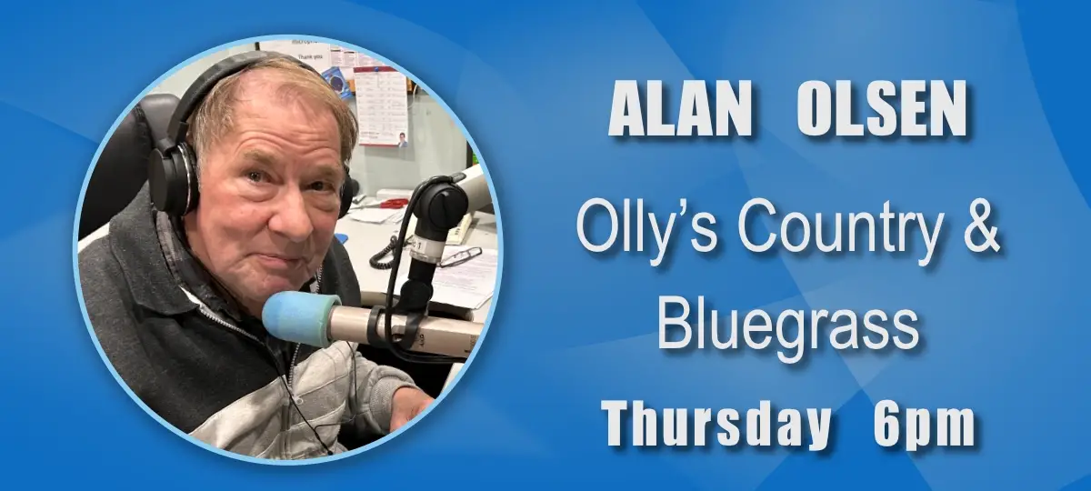 Olly's radio show - country and blue grass.